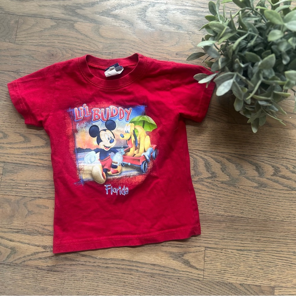 Mickey Mouse toddler T-shirt.